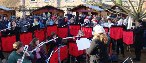 Winchester Cathedral Christmas Market, 13th December 2009