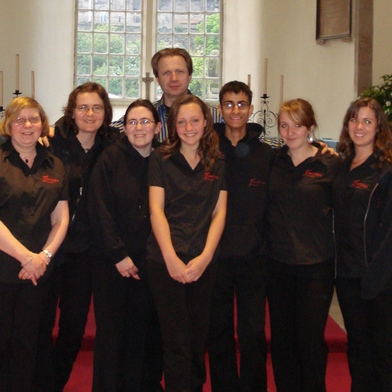 Flautissimo with Ian Clarke after concert in Canongate Kirk