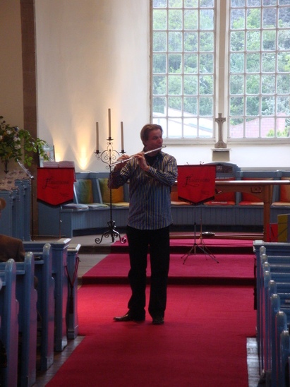 With Ian Clarke in Edinburgh, 28th May 2010