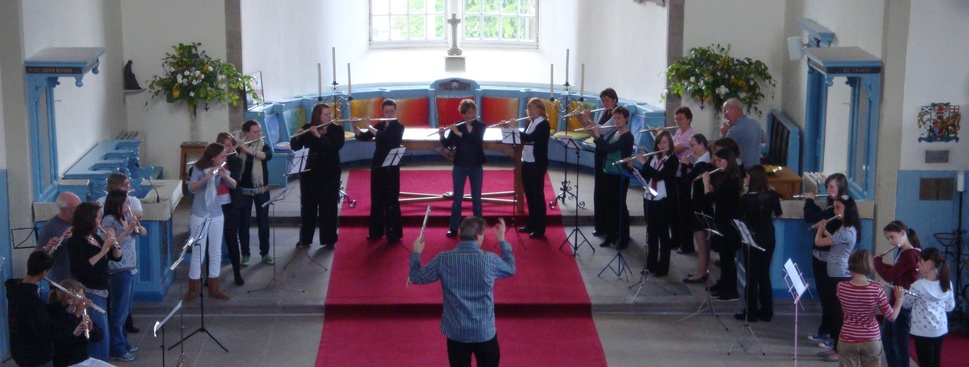 Workshop at Canongate Kirk led by Ian Clarke