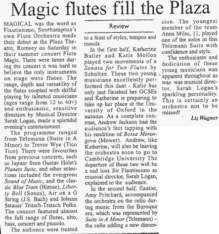 Article from 17th July 2003